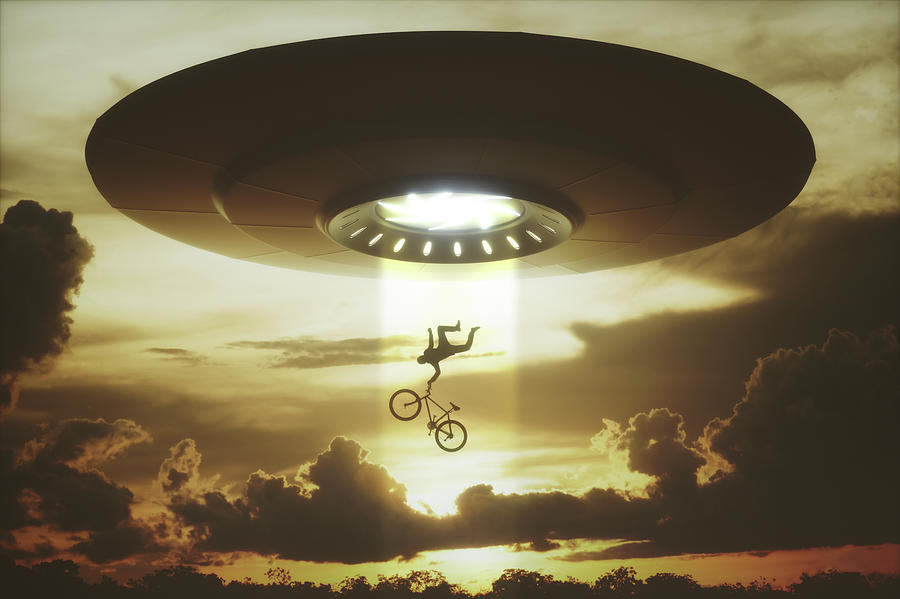 Alien Abduction Photograph by Ktsdesign/science Photo Library Fine