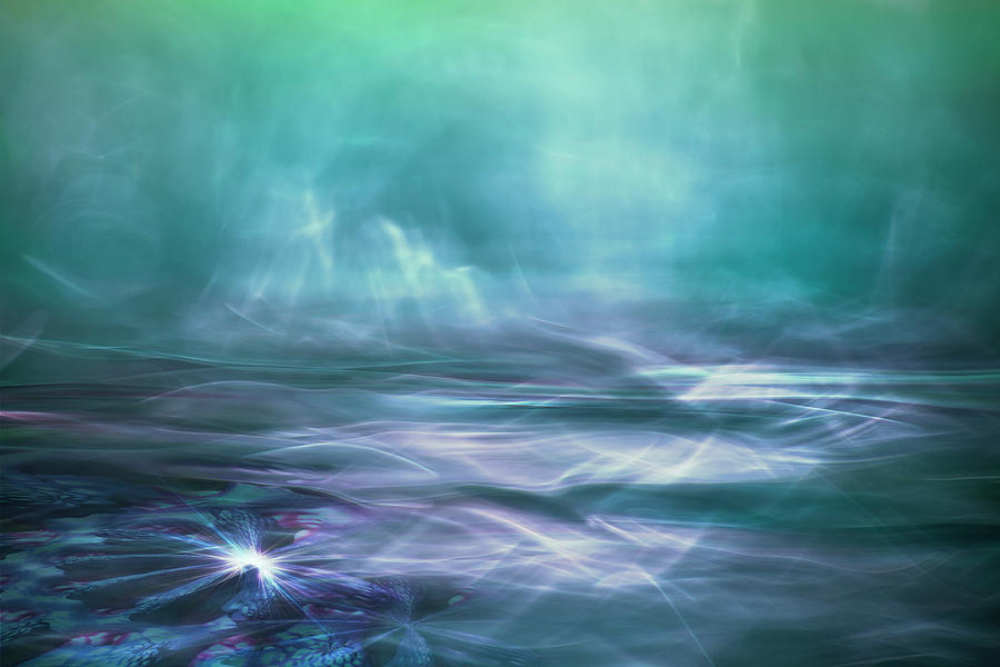 Abstract Photograph - Alien Arctic Waters by Willy Marthinussen
