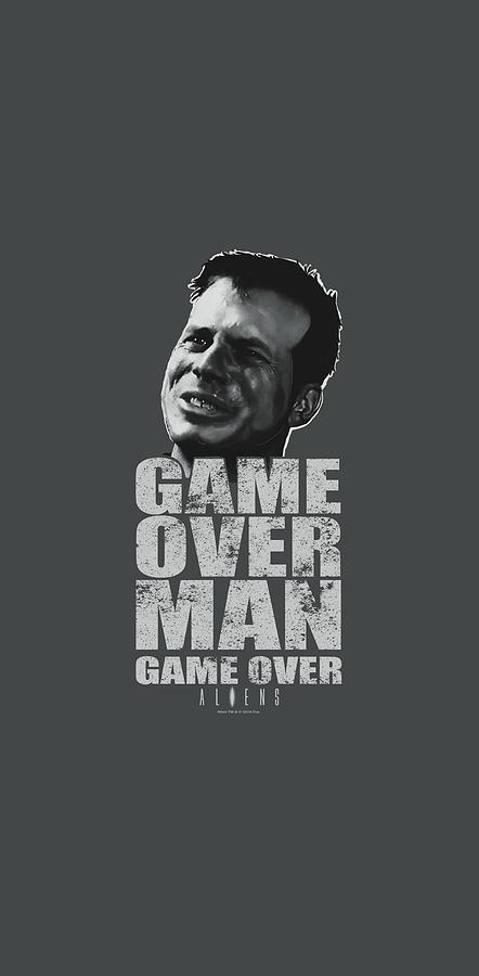 Alien - Game Over Man Digital Art by Brand A Alien - Game Over Man Digital Art by Brand A