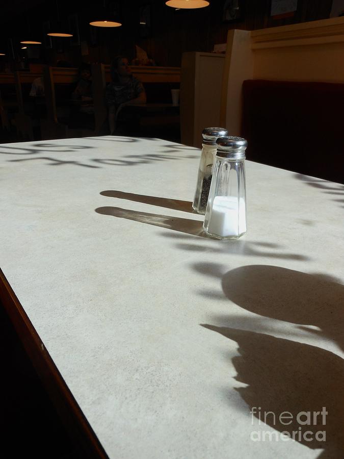 Salt Photograph - Alien Landing Field by Beebe Barksdale-Bruner Salt Photograph - Alien Landing Field by Beebe Barksdale-Bruner