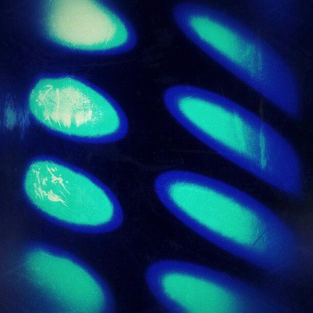 Blue Photograph - Alien Light by CML Brown Blue Photograph - Alien Light by CML Brown