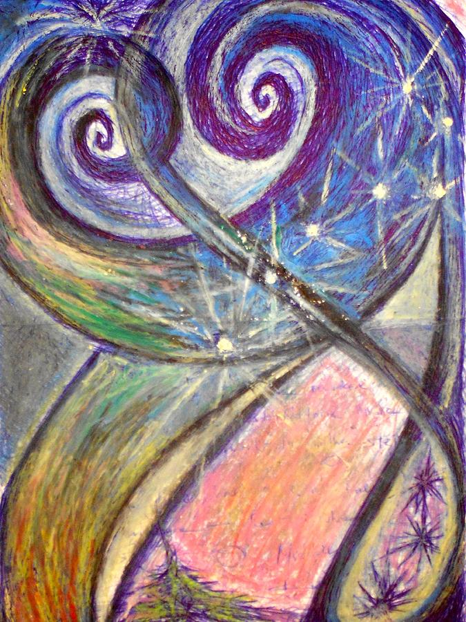 Alien Night Pastel by Rich Graham - Fine Art America