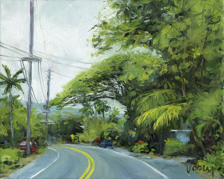 Honolulu Painting - Alii Drive by Stacy Vosberg