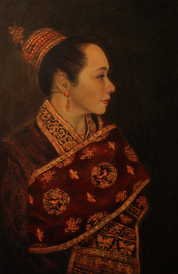 Alina Painting by Sompaseuth Chounlamany