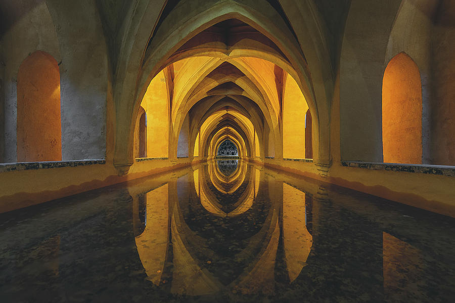 Architecture Photograph - Aljibe by Javier Puy?