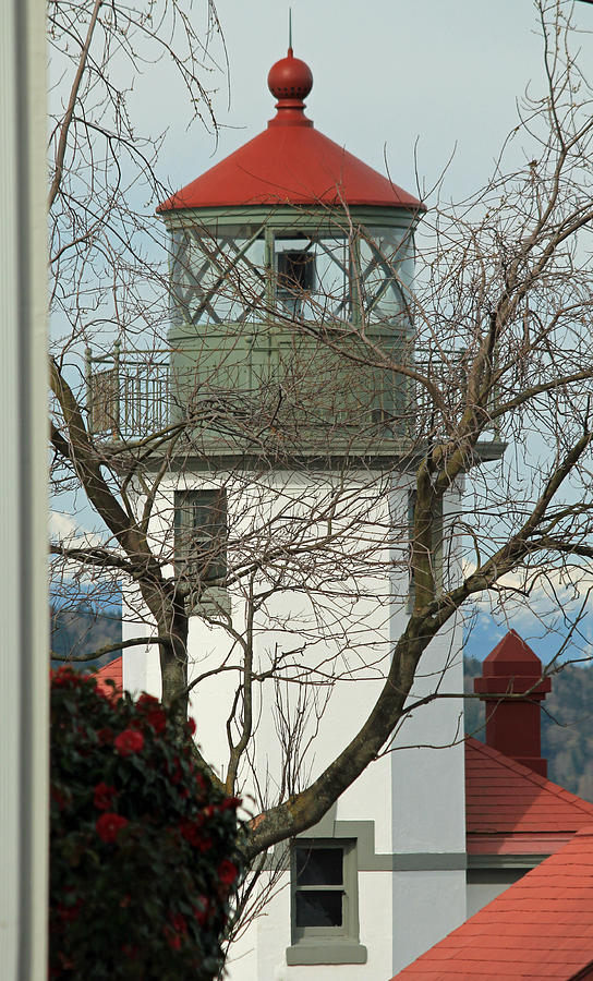 Alki Lighthouse III Photograph by E Faithe Lester