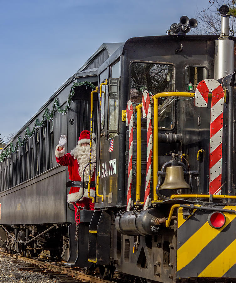 All Aboard for Christmas Mixed Media by Capt Gerry Hare - Fine Art America