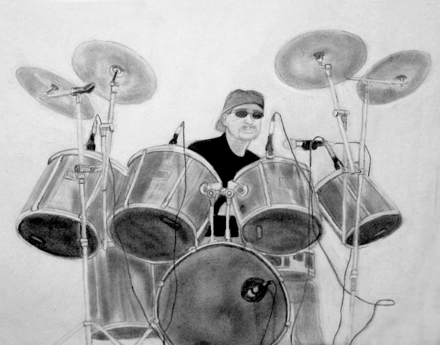 All About the drums Drawing by Kimber  Butler