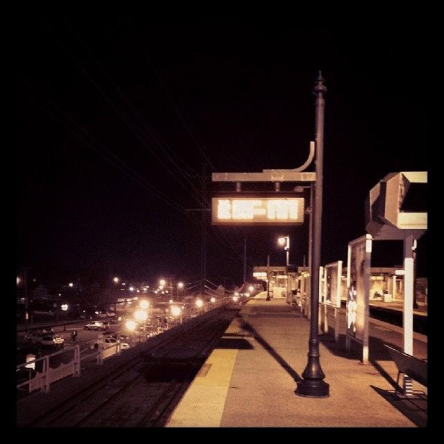 All Alone At The Train Station.  Kinda Photograph by Joseph DAiro