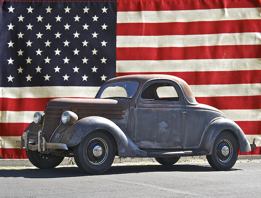 Transportation Photograph - All American Ford by Dave Koontz
