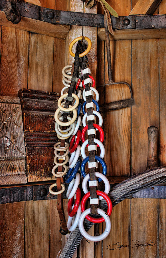 All American Harness Rings Photograph by Sylvia Thornton