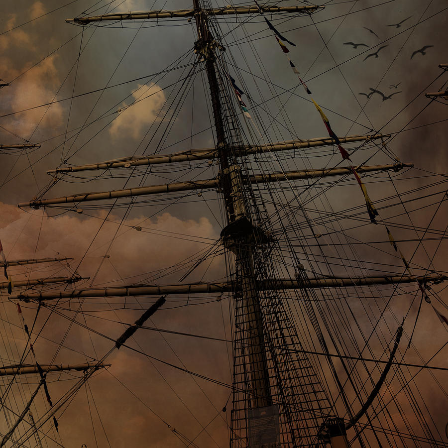 All I Ask is a Tall Tall Ship Photograph by Evie Carrier