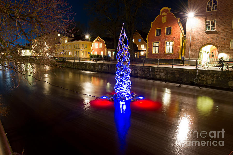 All light on Uppsala Photograph by Torbjorn Swenelius