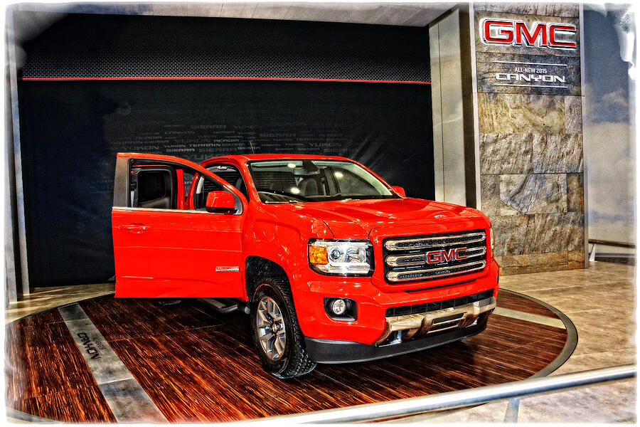 All New 2015 GMC Canyon  Photograph by Mike Martin