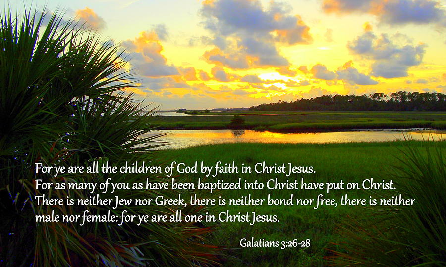 All One in Christ Jesus Photograph by Sheri McLeroy