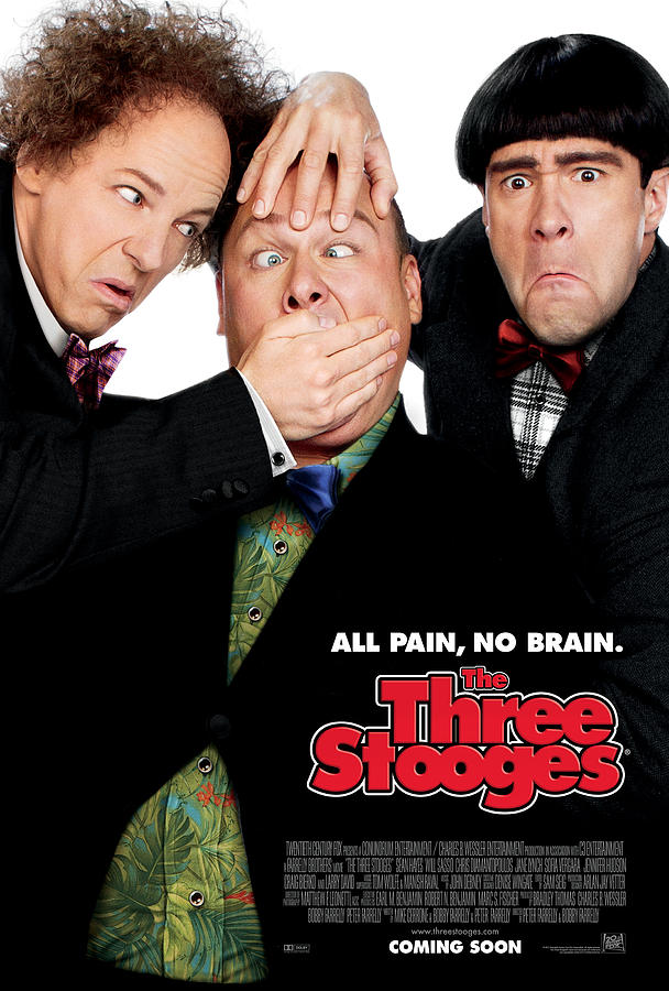 The Three Stooges Photograph - All Pain No Brain by The Three Stooges Movie The Three Stooges Photograph - All Pain No Brain by The Three Stooges Movie