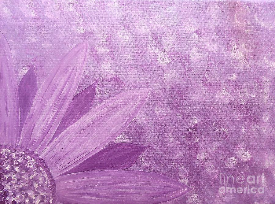 All Purple flower Painting by Jessie Art | Fine Art America