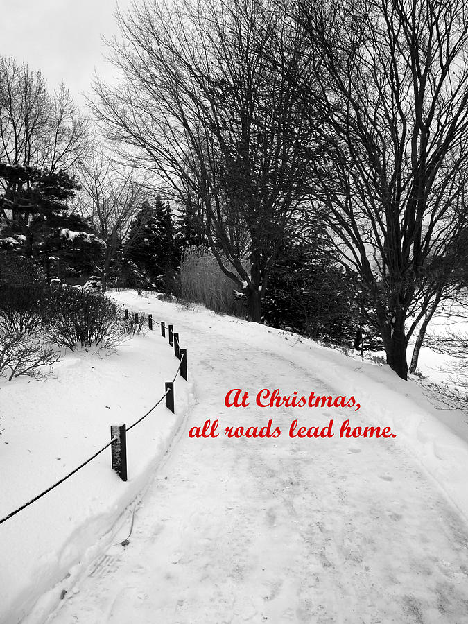 All roads lead home Photograph by David Bearden
