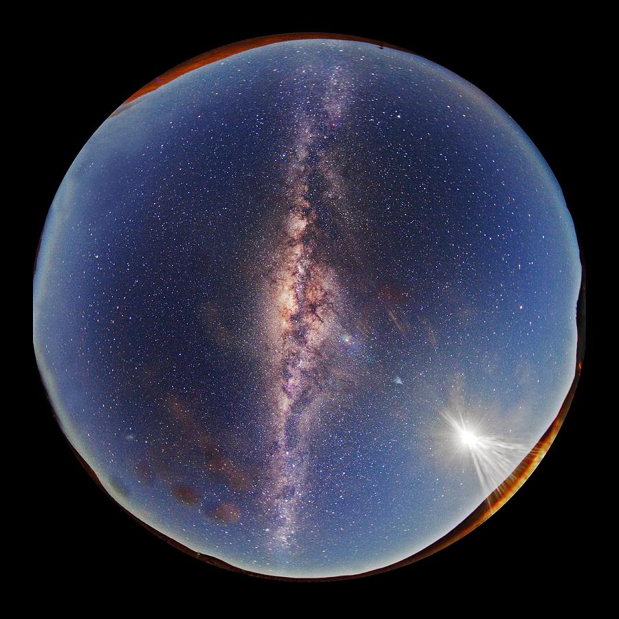 All-sky Milky Way View Photograph by Juan Carlos Casado (starryearth.com)