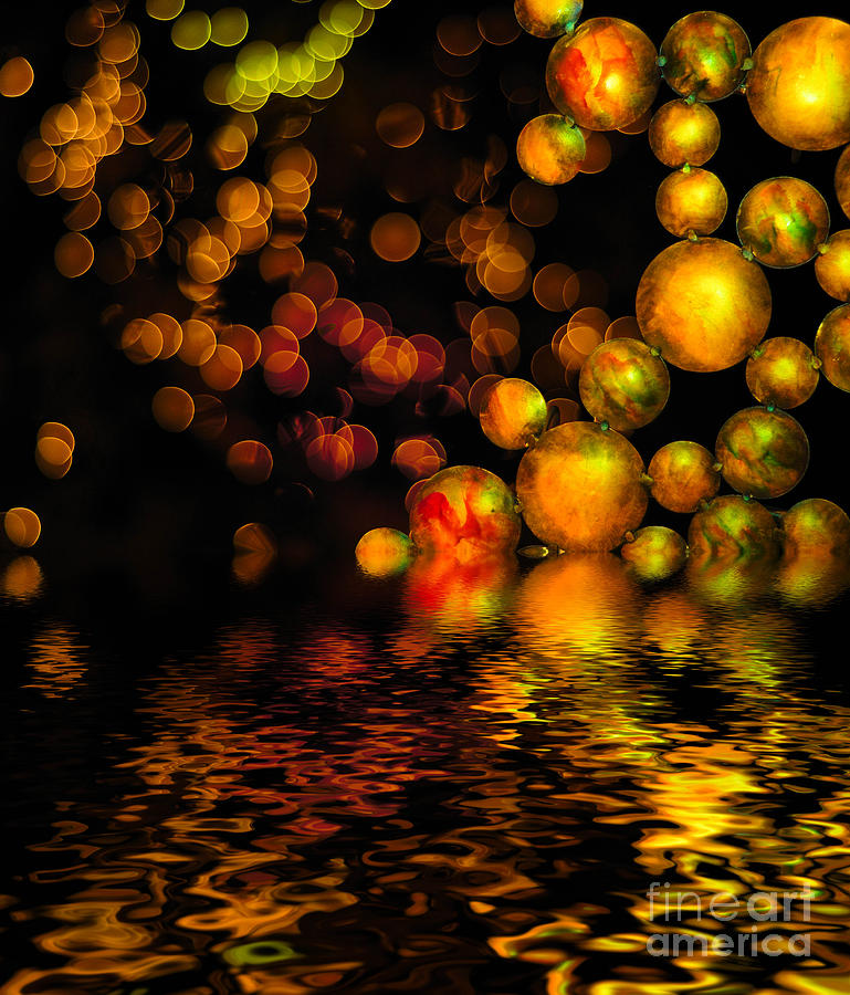 Abstract Photograph - All That Glitters is Gold by Amy Cicconi