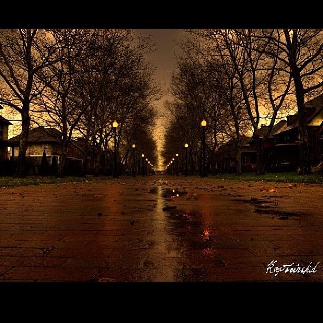 Detroit Photograph - All The Street Lights Glowing
happened by Anthony  Bates
