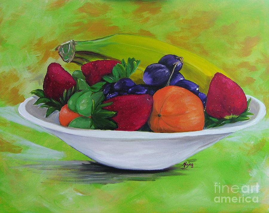 All things sweet I Painting by Barbara Hayes