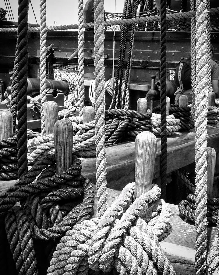 Rope Photograph - All Tied Up by K Hines