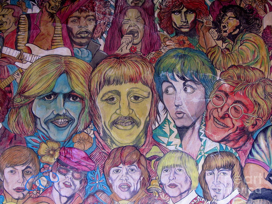 The Beatles Photograph - All Together Now by Maritza Melendez