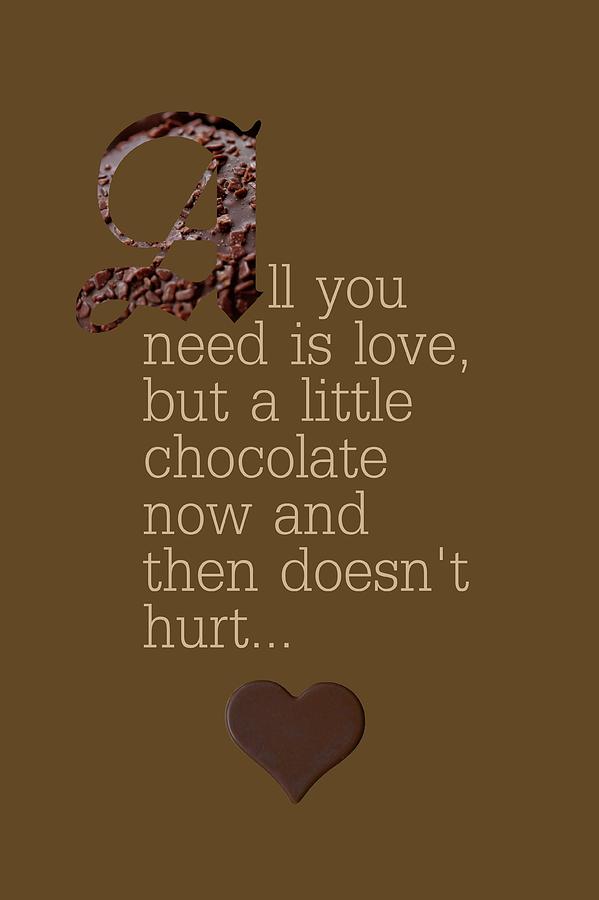 All We Need Is Love And Chocolate II Photograph by Suzanne Powers