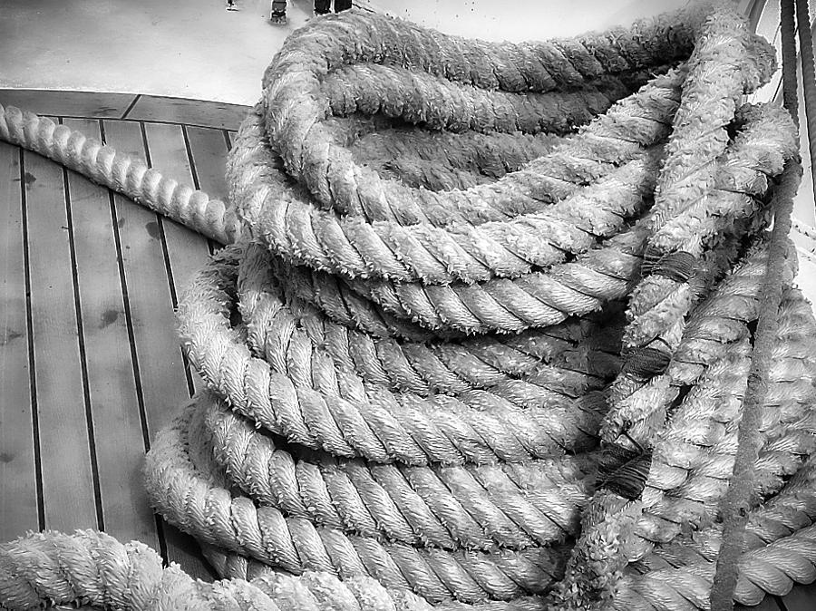 Rope Photograph - All Wound Up by K Hines
