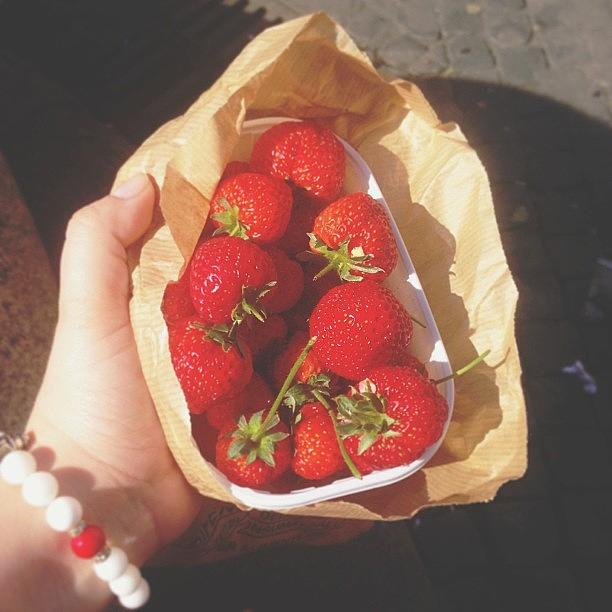 All You Need Is Sun. And Strawberry 🍓 Photograph by Milena  
