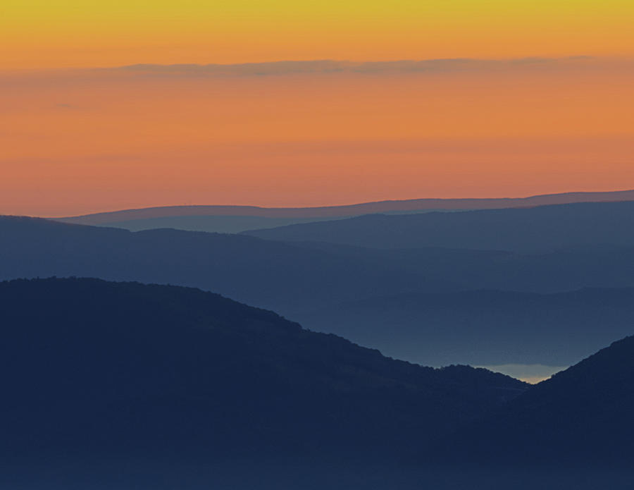 Allegheny Mountain Morning Photograph by Michael Donahue