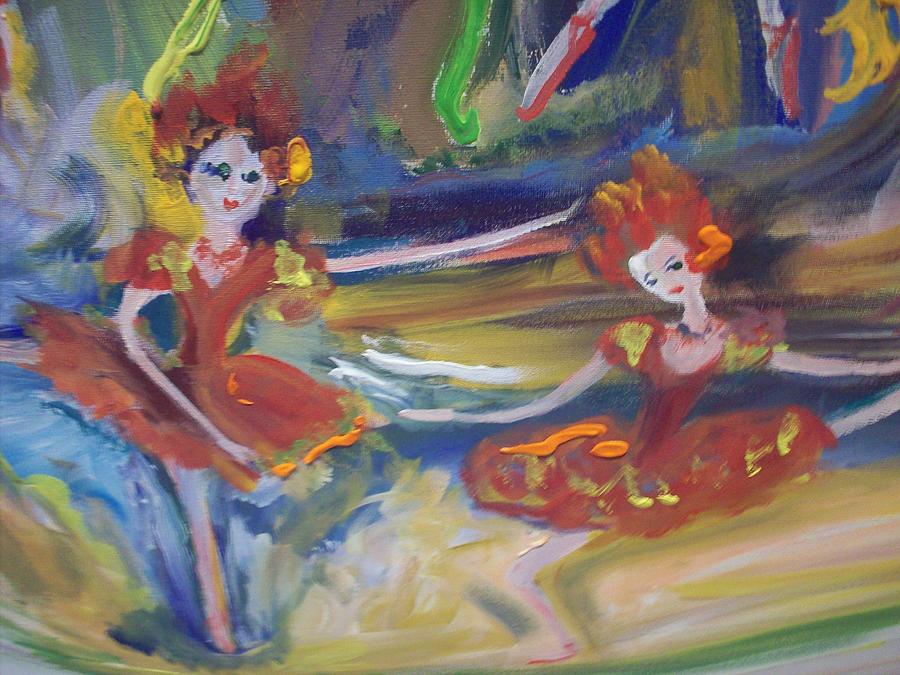 Music Painting - Allegro and andante by Judith Desrosiers