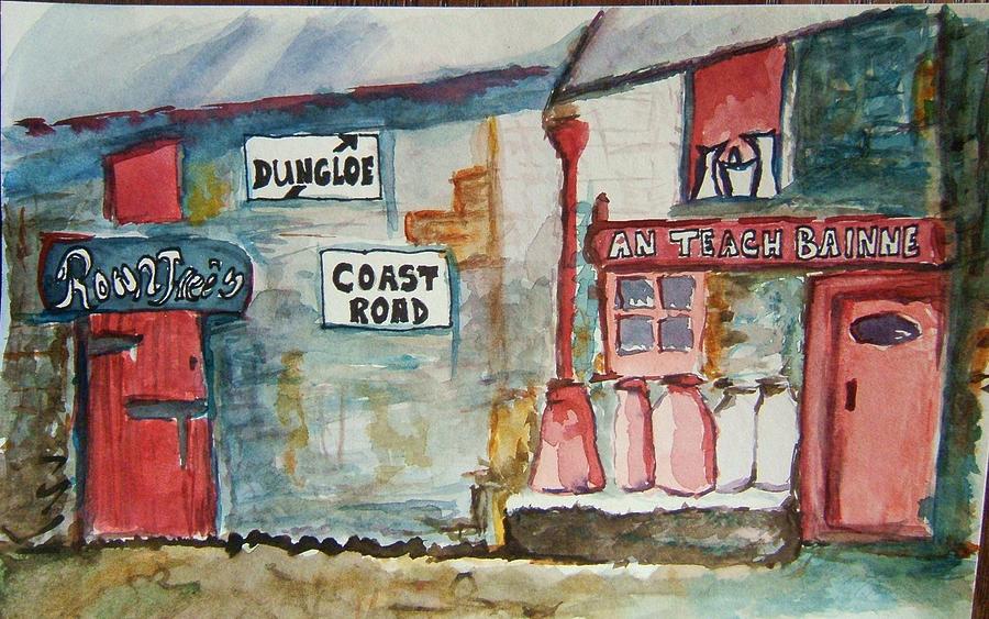 Jug Painting - Alley in Athlone by Elaine Duras