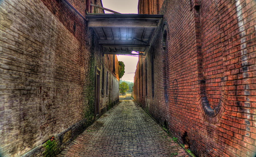 Alley in HDR Photograph by Jonny D