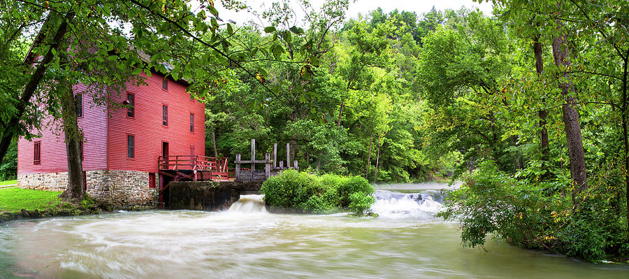 Architecture Photograph - Alley Spring And Mill, Ozark National by Panoramic Images