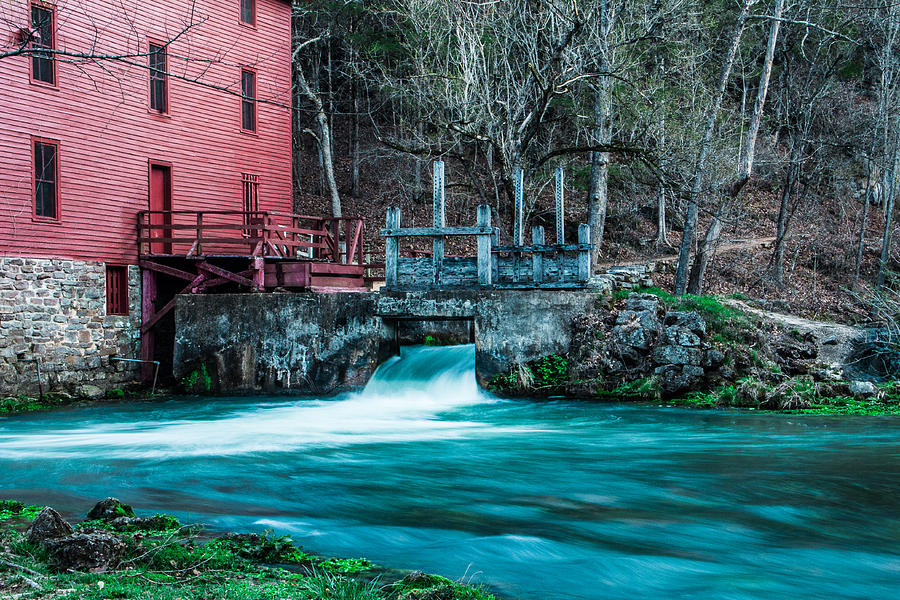 Alley Springs Mill Photograph by Steven Bateson