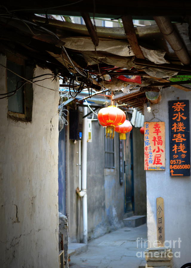 China Photograph - Alleyways by Shawna Gibson