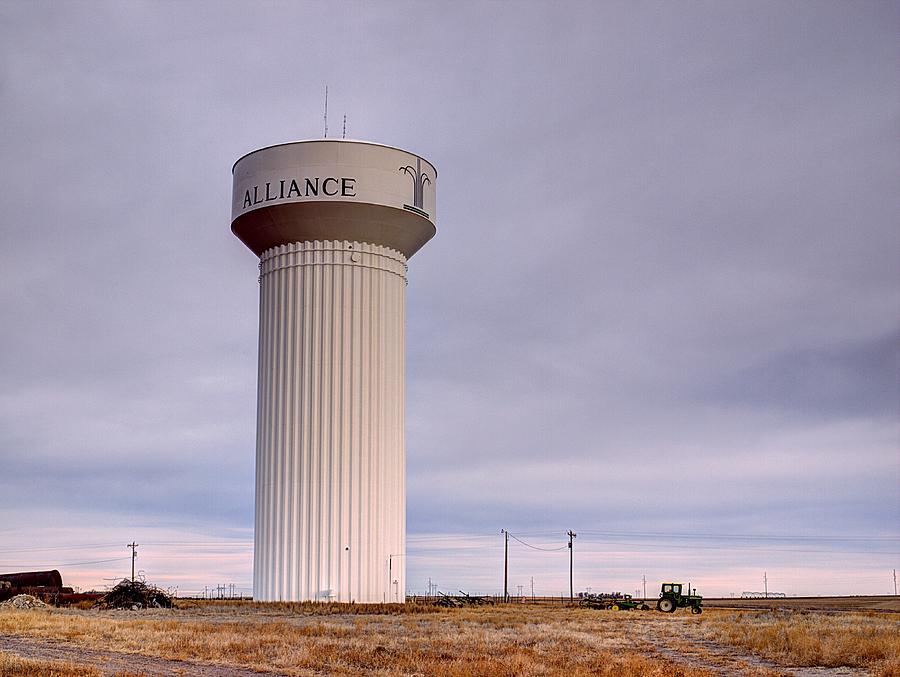 Alliance Water Tower Photograph by HW Kateley