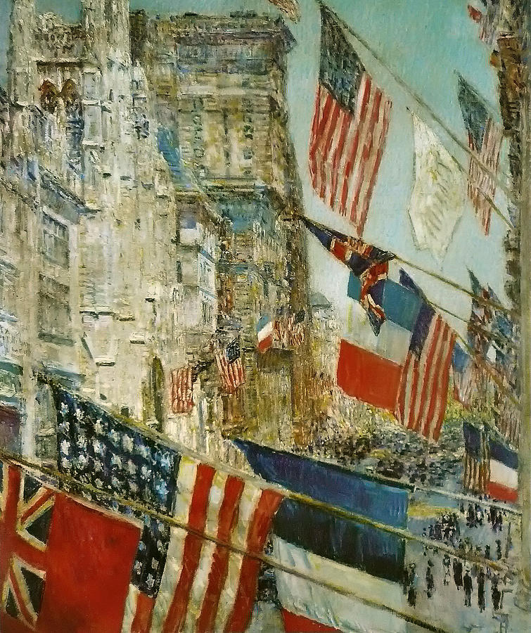 Allies Day Painting by Mountain Dreams - Fine Art America