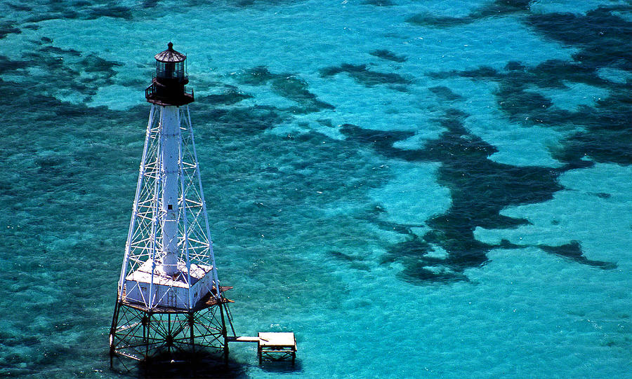 Alligator Reef Lighthouse Photograph by Skip Willits