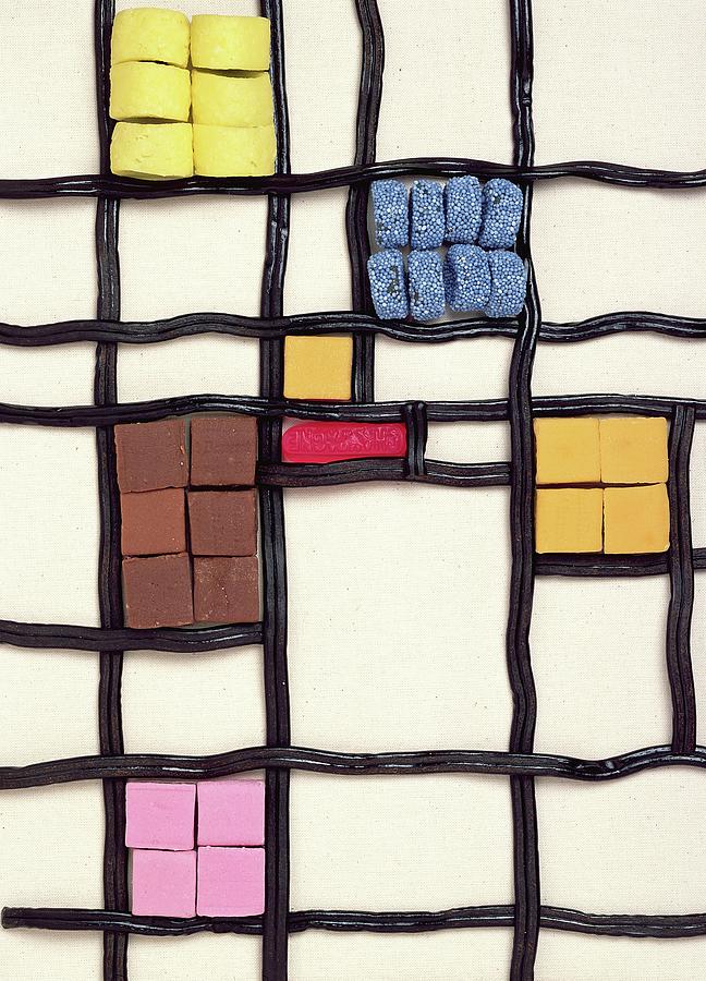 Allsorts 1 (after Mondrian) 2003 Photograph by Norman Hollands