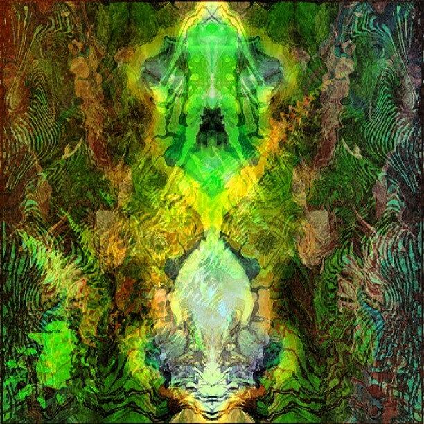 Abstract Photograph - almighy Ancient Elder #digitalart by King Da Ling