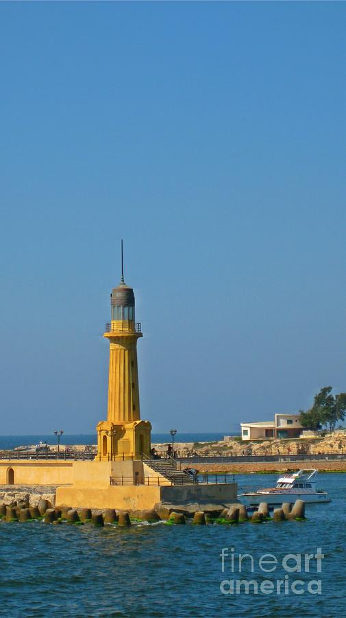 Lighthouse Photograph - Almontazah Lighthouse Alexandria Egypt by John Malone