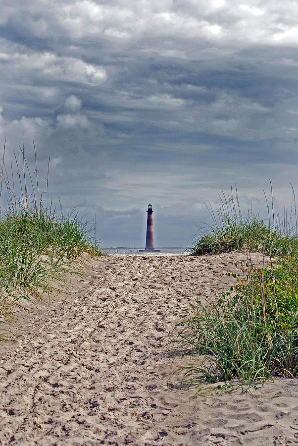 Lighthouse Photograph - Almost There by Skip Willits