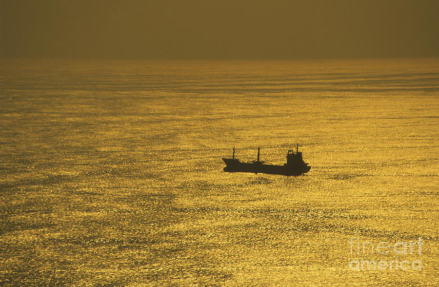 Alone in the Pacific Ocean Photograph by James Brunker - Fine Art