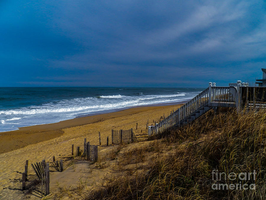Beach Photograph - Alone Time by Kathy Liebrum Bailey