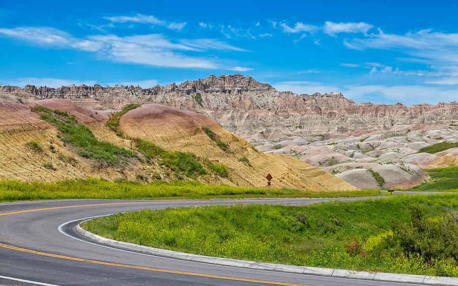 Along the Badlands Tour Loop Photograph by John M Bailey | Fine Art America