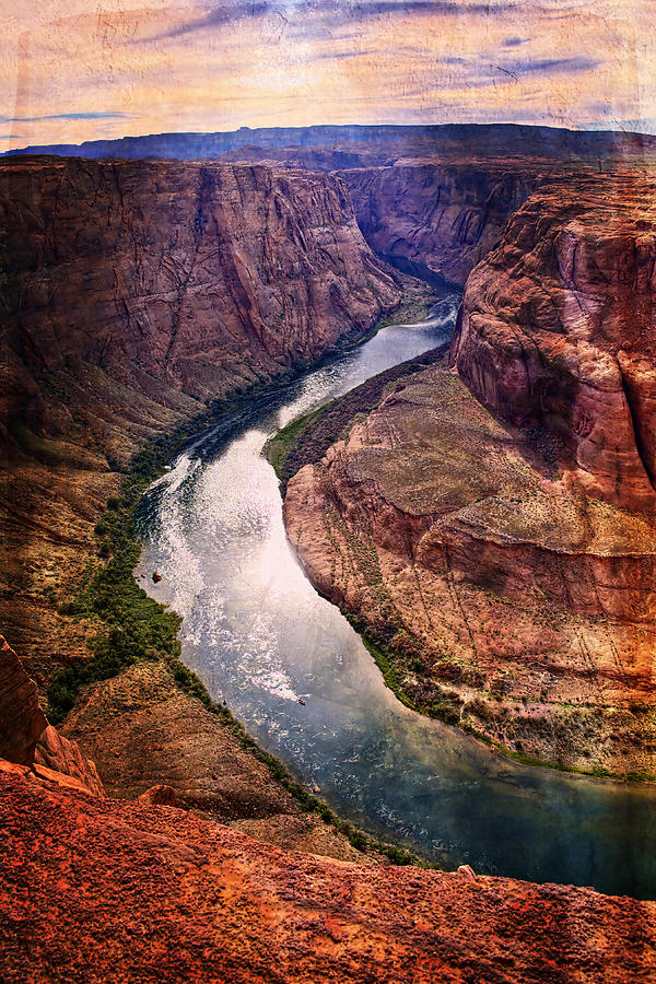 Along the Colorado River Photograph by Lucinda Walter