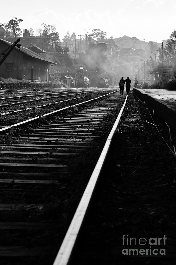 Along the rail tracks Photograph by Asiandreamphoto